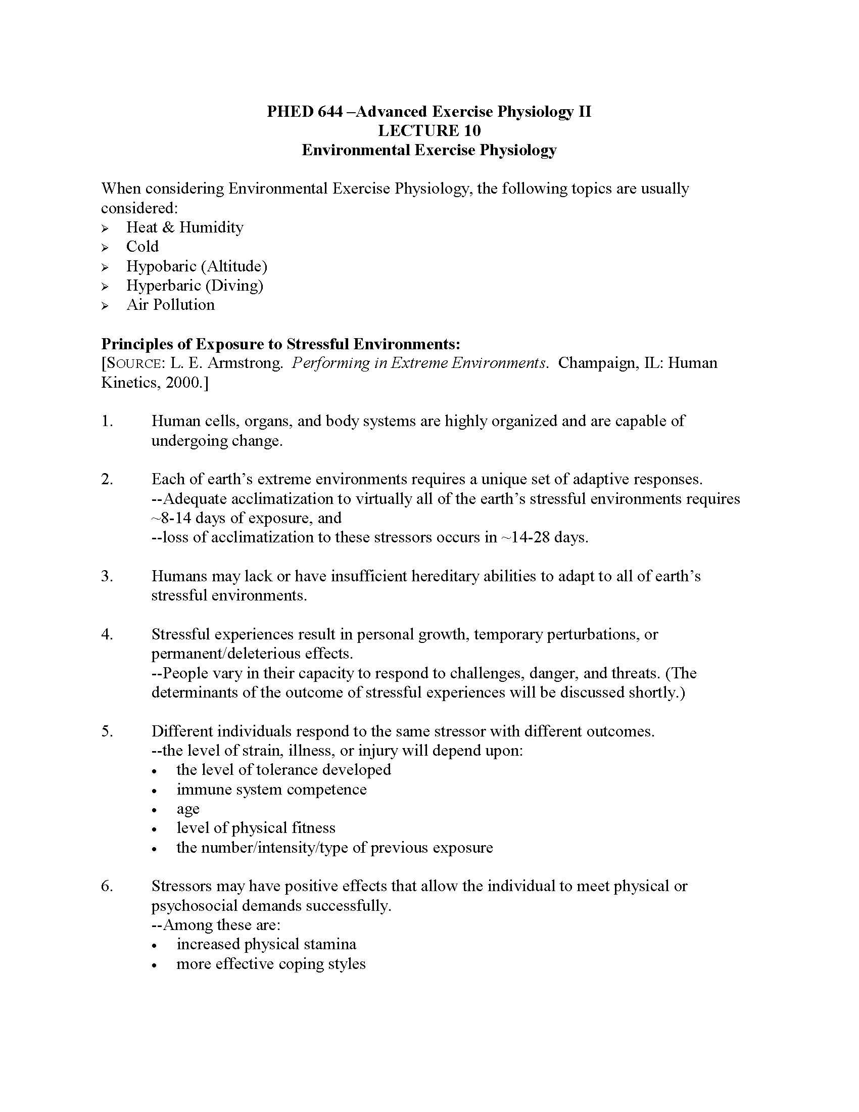 AdvancedExercisePhysiolgyII