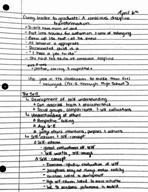 Child Development Notes Apr 6