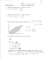 Math 182 section 6.1 lecture note