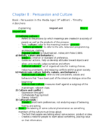 CMM 308 : Persuasion and Culture ( Chapter 8 )