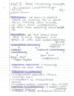 Week 10 Psyc 1100 Notes