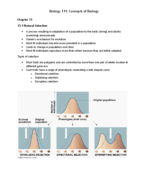 Biology 111 Concepts of Biology Ch. 15 & 16