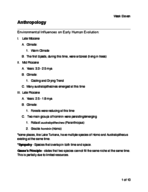 Anthropology Week 11