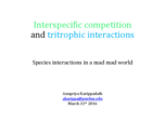 Interspecific Competition