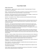 Chapter 7 & 8 Study Guide