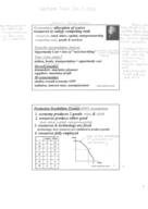 ECON 201: Week 1 Notes