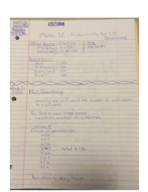 Math 3C, Week 1 Notes