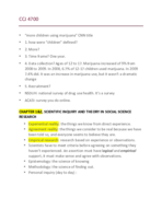 Research Methods in criminal justice 