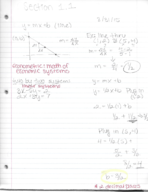 Math 1070Q Week 1 Notes