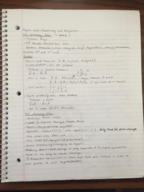 Physics II Week 1 Notes (January 11 - January 16)