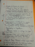 Chapter 1 In-Class Notes: Scientific Process