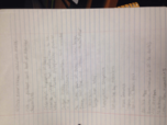 Oceanography notes