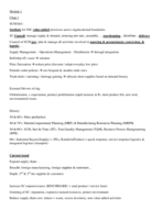 SCM 301 Module 1