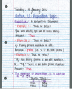 Week 1, Discrete Mathematics (MATH 3715)