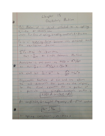Physics II Week One Notes