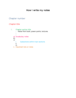 Notes Example