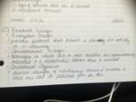 Social Psych, Week 2 Notes