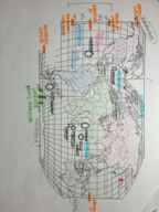 Map Study Guide for Test 1