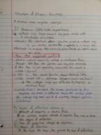 Chemistry 1010: Week 4 Notes