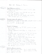 Midterm 1 Review