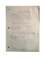 College Algebra, Week 1 Notes.