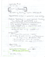 Ecology and Animal Relationships
