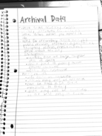Week Three Notes