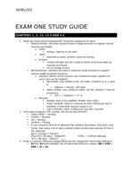 Exam 1 Study Guide