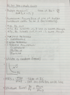 EC 301 Study Guide for Test 1