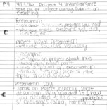 English 1050 Unfamiliar Genre Project Notes