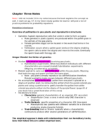 Chapter three notes 