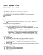 HIST10 Midterm 1 Study Guide