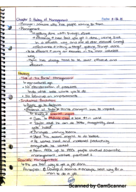 Survey of Management (Exam 1 Notes - Fall 2015)