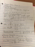 Organic Chem. Chapter 1 Study Guide