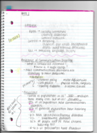 Intro to Communication Disorders: Week 2