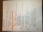 February 1st-5th Notes
