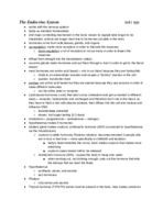 Anatomy & Physiology I&II Final Study Guide