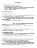 Accounting 132- Every Chapter