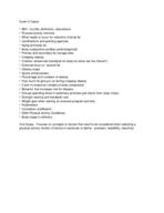 Exam 3 Study Guide