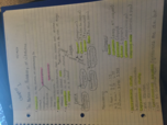 Notes for Chapter 1, 2, & 3