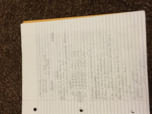 Statistics 201 week 9 notes