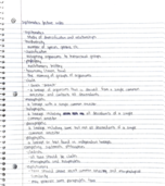 Systematics Lecture Notes