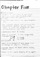 Week Six Notes