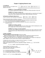 Physics 151 week five notes