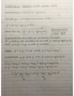 Math 331, Week 4 Notes