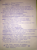 Week 5- Energy and Momentum