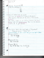 Introduction to Engineering, Week 2 Notes