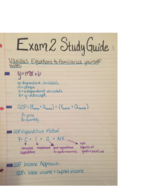 Econ 2030 Exam 1 Study Guide