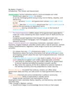 Test 1 Notes: Chapter 1-2