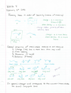 Week 4 Organic Chemistry 341 notes
